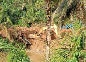 Penambang Emas Ilegal Diwilayah Pantai Barat Madina Ini Tidak Tersentuh Hukum