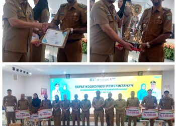 Kelurahan Mutiara Raih Kelurahan Terbaik Ke III (Ketiga) Tingkat Kabupaten Asahan