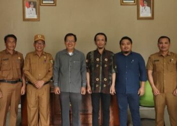 Rombongan LPPM Unimed Audiensi Dengan Sekda Kabupaten Pakpak Bharat