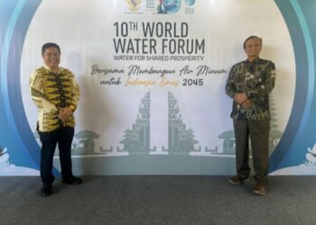 Wakil Bupati Pakpak Bharat, H Mutsyuhito Solin, Dr, M.Pd Menghadiri World Water Forum Ke 10 Di Bali