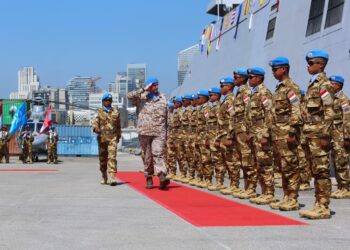 MEMBANGGAKAN, SATGAS MTF TNI KONGA XXVIII-O/UNIFIL TERIMA PENGHARGAAN TERTINGGI “UNITED NATIONS MEDAL”