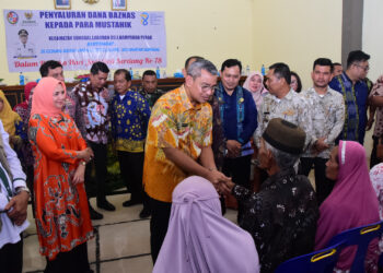Rangkaian Hari Jadi ke-78 Deli Serdang, Pj Bupati Salurkan Dana ZIS