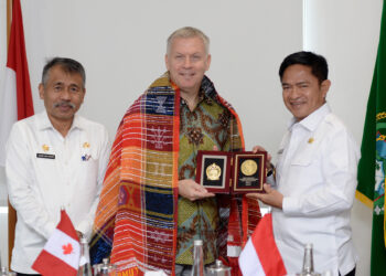 Pj Gubernur Paparkan Sejumlah Potensi Sumut, Dubes Kanada HE Jess Dutton Takjub