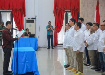Bobby Nasution Lantik Pengurus PWPM Periode 2024-2026. “Pembangunan Kota Butuh Dukungan Media”