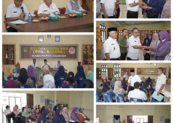 Bupati Asahan Serahkan Buku Tabungan Dana Pinjaman Bergulir