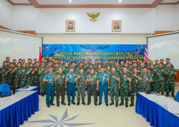 240 Calon Prajurit Satgas MTF TNI Konga XXVIII-P UNIFIL Terima Pengarahan Komandan PMPP