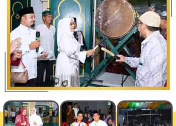 Plt Bupati Labuhanbatu  Buka Festival Gema Takbir Akbar Tingkat Kabupaten