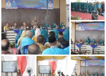 Bupati Asahan Buka Rakornis TP. PKK di Kecamatan Air Batu