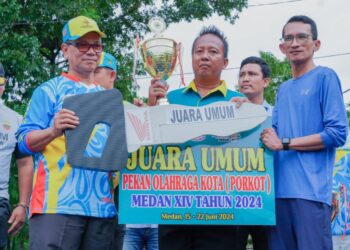 Wali Kota Tutup Porkot ke XIV Tahun 2024, Medan Deli Juara Umum