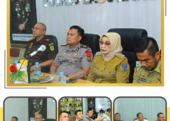 Plt Bupati Labuhanbatu Hj Ellya Rosa Siregar Bersama Forkopimda ikuti Peluncuran Digitalisasi Layanan Penyelenggaraan Event