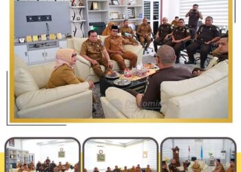 Plt Bupati Terima Kunjungan Kajari Labuhanbatu