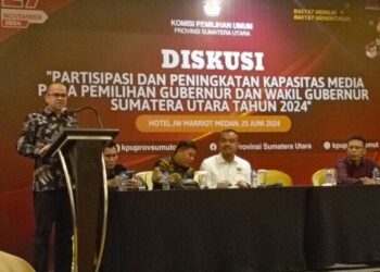 KPU Sumut Gelar Diskusi Bersama Wartawan