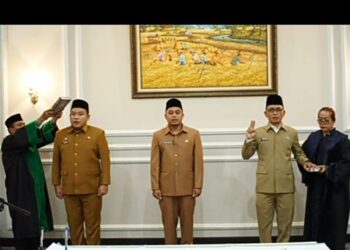 Pelantikan 3 Pejabat Eselon II Pemkab Labuhanbatu Secara Kilat Dipertanyakan