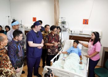 Medan Terpilih Kegiatan Sosial Operasi Jantung Anak, Bobby Nasution Apresiasi KSR Arab Saudi