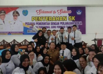 Pengangkatan Dan Penyerahan SK PPPK Tahun 2023 Sebanyak 642 Orang Guru Marbulut Diduga Berbau Suap 80 Juta Perguru