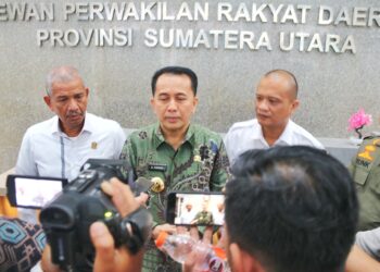 Hari Pertama Ngantor di Sumut, Pj Gubernur Agus Fatoni Kunjungi Kantor DPRD Guna Perkuat Sinergitas