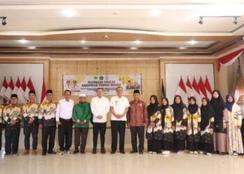 21 Peserta Khafilah MTQ Ke-39 Kabupaten Pakpak Bharat Berangkat Ke Kabupaten Tapteng