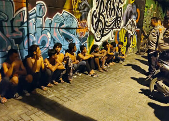 Polisi Amankan Sejumlah Anggota Geng Motor Saat Hendak Tawuran