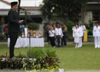 Upacara HUT Ke 434 Kota Medan, Bobby Nasution : “Jauhi Judi Online dan Narkoba”