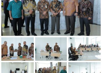 Bupati Asahan Sambut Pj Bupati Paluta