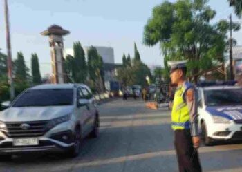 Himbauan Kasatlantas Polres Belawan Agar Pengendara Mematuhi Peraturan Berlalu lintas 