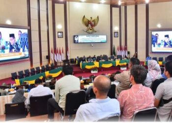 DPRD Medan Gelar Paripurna Tanggapan Kepala Daerah Atas Ranperda Perubahan Perda No 6 Tahun 2015