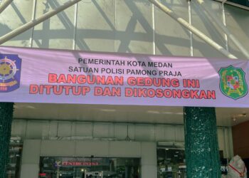 Tak Kunjung Bayar Tunggakan Pajak, Pemko Medan Kembali Tutup Mall Centre Point