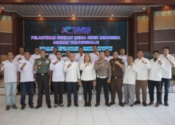 Bupati Asahan Hadiri Pelantikan Pengurus SMSI Asahan – Tanjung Balai