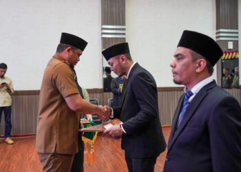 Lantik 2 Direksi PUD Pembangunan, Ini Pesan Bobby Nasution
