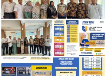 Universitas Royal Berikan SK kepada 7  Ka. Prodi