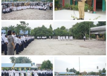 Asisten Administrasi Umun Pimpin Upacara MPLS