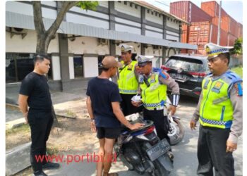 Operasi Toba Hari Kedua, Polres Belawan Lakukan Penindakan Stasioner dan Mobile