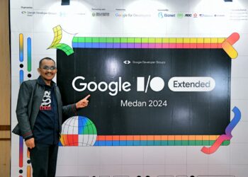 Buka Google I/O Extended 2024 Medan, Ilyas Sitorus harap  Developer Lokal Berkontribusi Membuat Platform Belanja Online UMKM