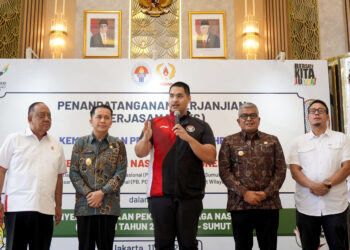Menpora Apresiasi Kerja Cepat, Tepat dan Teliti Pj Gubernur Sumut Agus Fatoni Persiapan PON XXI