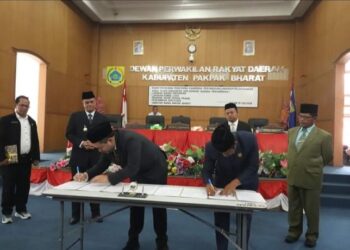 DPRD Kabupaten Pakpak Bharat Gelar Sidang Paripurna Tentang Pertanggung Jawaban APBD Tahun 2023