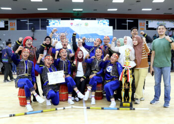 Tim Sumut Raih Juara 3 Senam Kreasi Piala Ibu Negara 2024 di Jakarta