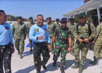 Tinjau Lattuk Taipur X 2024, Ir Koarmada II Sambut Kedatangan Pangkostrad