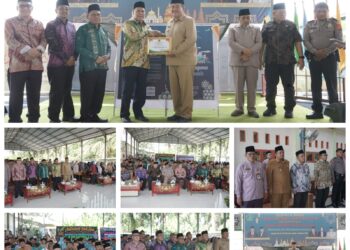 Wakil Bupati Hadiri Launching Buku Dan Penguatan Implementasi Moderasi Beragama Kepala Dan Guru Madrasah Se-Kabupaten Asahan