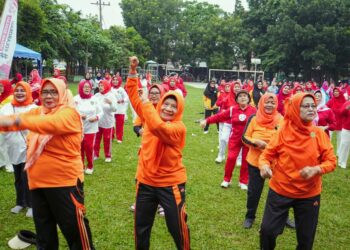 Pemko Medan Apresiasi Lomba Senam Lansia