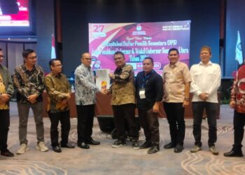 KPU Sumut Tetapkan DPS Pilkada Serentak 2024 Jadi 10,813.825 Pemilih
