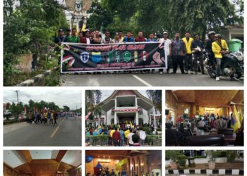 Kawal Putusan MK, Aliansi BEM Se-Kabupaten Asahan Gelar Aksi Demo di Kantor DPRD Asahan