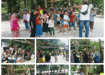 Ikatan pemuda karya ( IPK ) Ranting kelurahan Mutiara, Pemuda kelurahan Siumbut Baru Lk IV dan Mutiara Lk VI serta MAXIM Semarakkan HUT RI Ke 79
