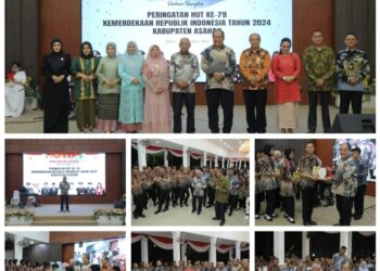 Pemerintah Kabupaten Asahan Gelar Malam Resepsi Dalam Rangka Peringatan HUT Ke-79 RI Kabupaten Asahan Tahun 2024