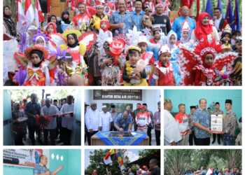 Wakil Bupati Asahan Resmikan Kantor Balai Desa Air Genting