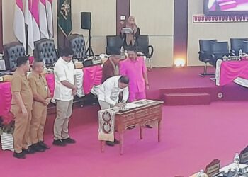 DPRD – Pemko Medan Tandatangani Perubahan Perda Penyelenggaraan Ketenagakerjaan