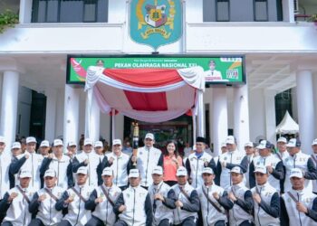 Terima Api PON XXI, Bobby Nasution Ajak Warga dan Jajaran Pemko Medan Jadi Tuan Rumah yang Baik
