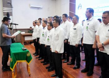 Wali Kota Medan Lantik Pengurus Lembaga Kerjasama Tripartit dan Dewan Pengupahan Kota Medan Periode 2024-2027