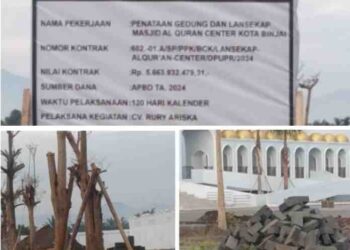 Temuan BPK Pada Pekerjaan Pembangunan Masjid dan Gedung Al-Qur’an Center Kota Binjai