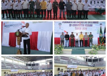 Pemkab Asahan Gelar Peningkatan Kapasitas Satlinmas se-Kabupaten Asahan Tahun 2024