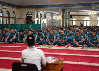 Tingkatkan Keimanan dan Ketaqwaan Prajurit, Koarmada II Gelar Kauseri Agama